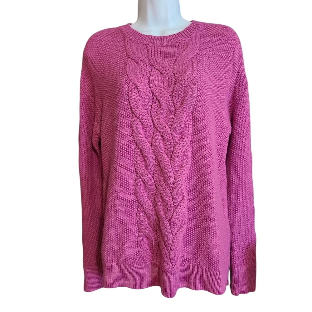 FUSCHIA SWEATER long Sleeve S